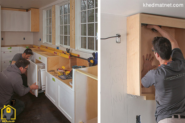 راهکارهایی ساده جهت بازسازي کابينت آشپزخانه و کمد ديواري