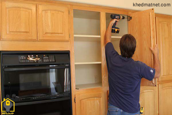 راهکارهایی ساده جهت بازسازي کابينت آشپزخانه و کمد ديواري